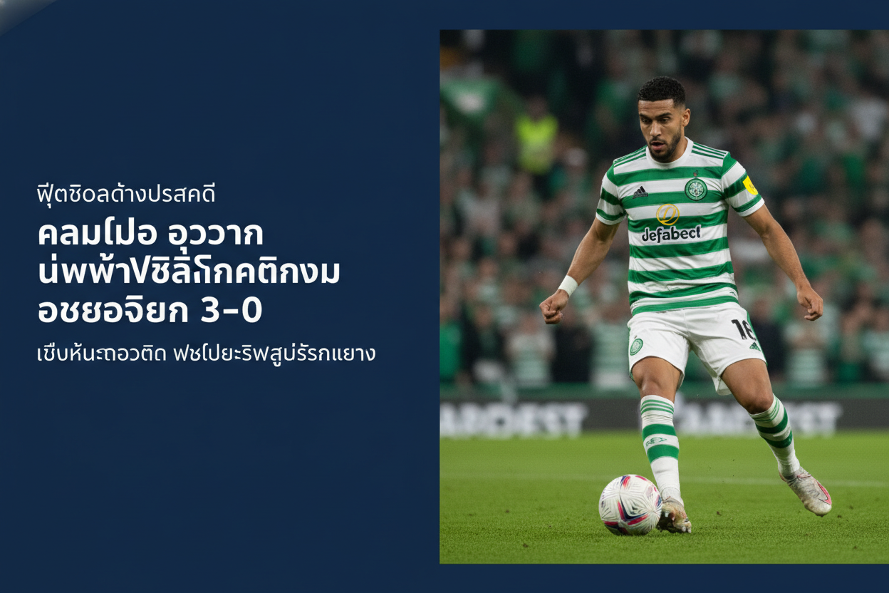 ภาพปกข่าว คามิโล ดูรัน นำทัพเซลติกถล่มอเบอร์ดีน 3-0 เปิดหัวสกอตติช พรีเมียร์ชิพสุดร้อนแรง