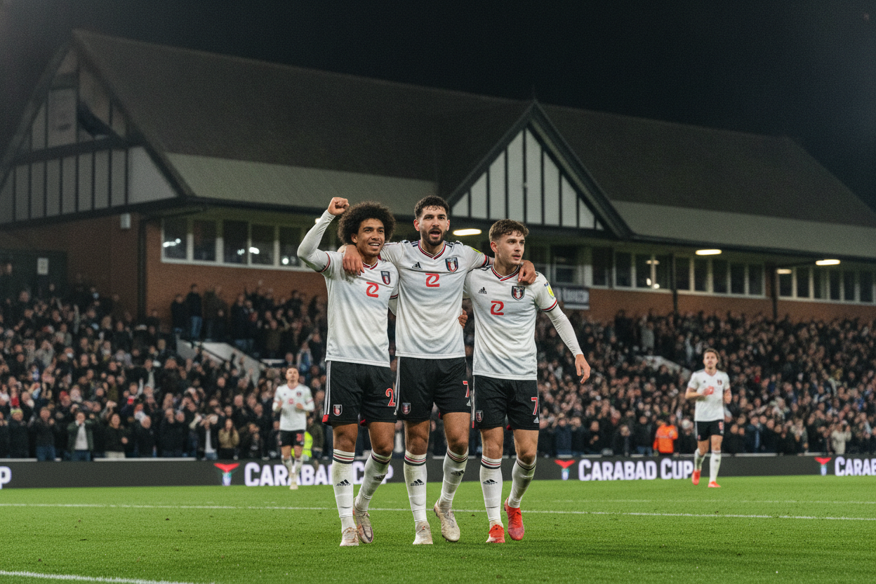ภาพปกข่าว ฟูแล่มโชว์ฟอร์มแกร่ง ไล่ต้อนวิมเบิลดัน 3-0 ลิ่วคาราบาว คัพ