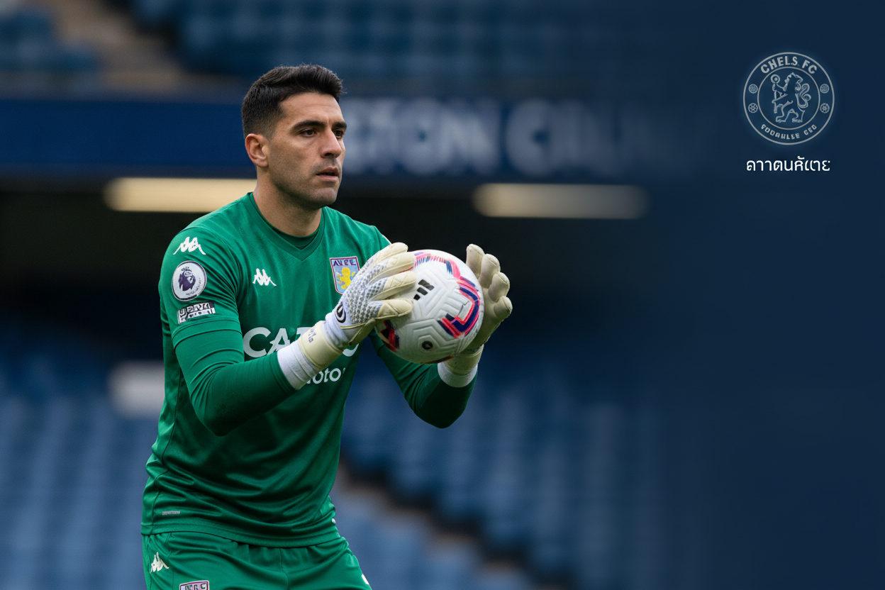 ภาพปกข่าว Chelsea in contact over move for Villa goalkeeper Martinez