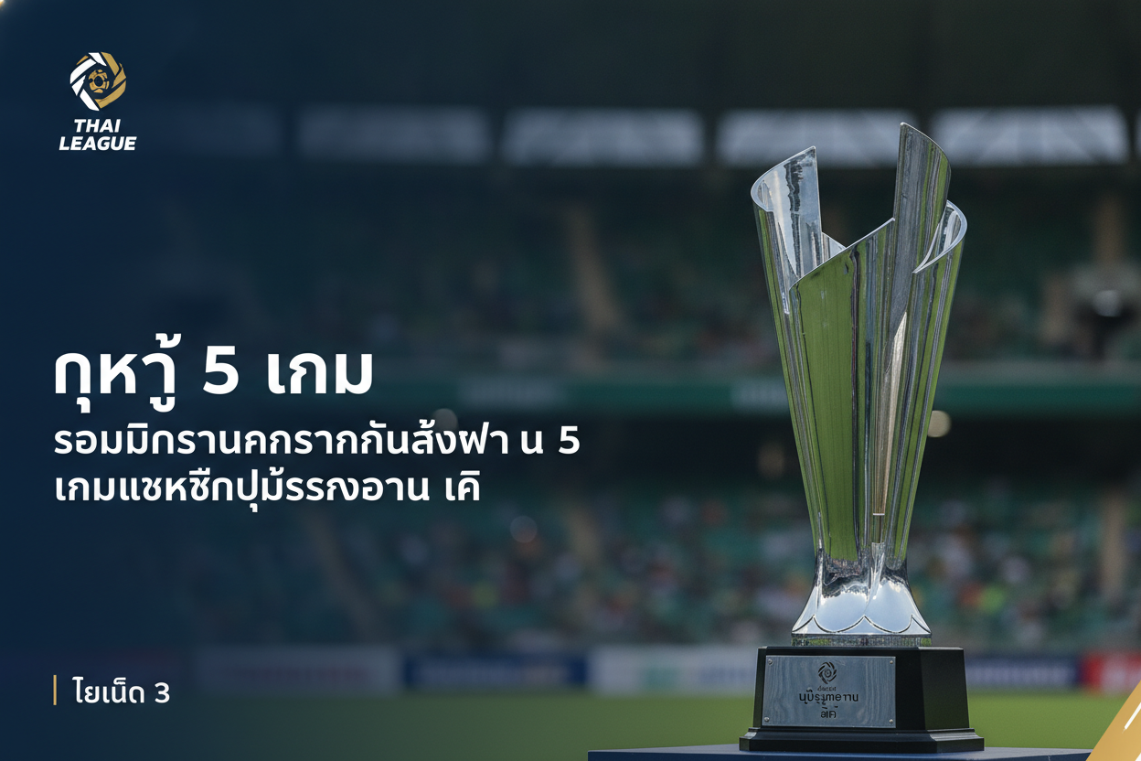 ภาพปกข่าว Every 5 Games : รวมมิตรสถานการณ์หลังผ่าน 5 เกมแรกศึกปุ๋ยรุ่งอรุณ ลีก