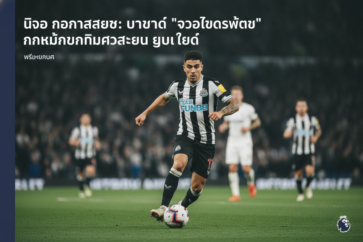 ภาพปกข่าว นิโก กอนซาเลซ: บทบาท 'ควอเตอร์แบ็ก' คนใหม่ของนิวคาสเซิล ยูไนเต็ด