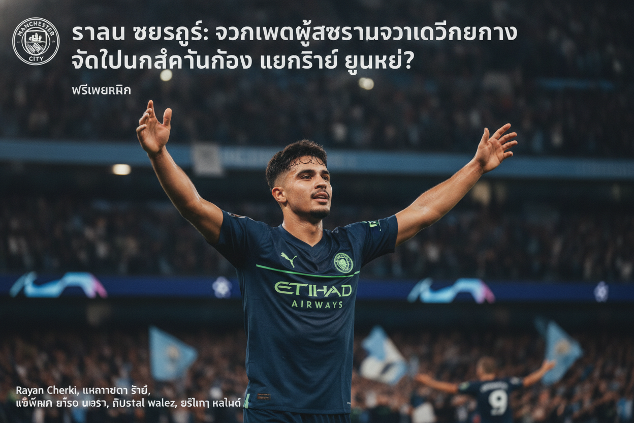 ภาพปกข่าว ราอูล เชอร์กี้: จอมเวทผู้สร้างความแตกต่าง จุดเปลี่ยนสำคัญของ แมนซิตี้ ยุคใหม่?