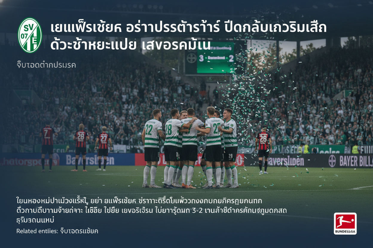 ภาพปกข่าว เอลแฟร์สแบร์ก สร้างประวัติศาสตร์ เปิดหัวบุนเดสลีกา ด้วยชัยชนะเหนือ เลเวอร์คูเซ่น