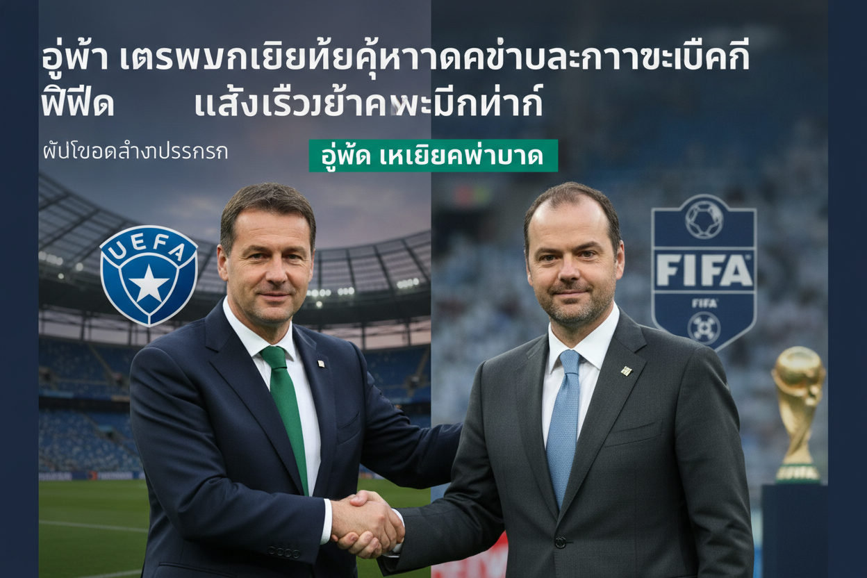 ภาพปกข่าว ยูฟ่า เตรียมยกเลิกภัยคุกคามคว่ำบาตรการแข่งขันฟีฟ่า หลังได้รับคำยืนยัน